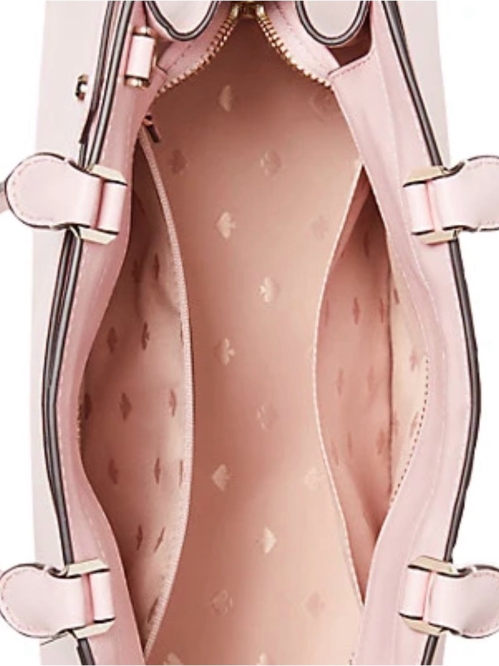 Kate Spade Pink Leather Top-Handle Staci Bag - Picture 3 of 3